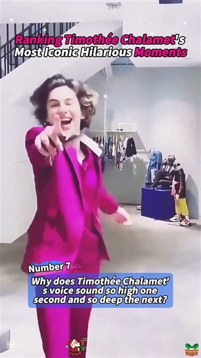 Ranking Timothée Chalamet’s Most Iconic Hilarious Moments#celebrity #funny #timotheechalamet