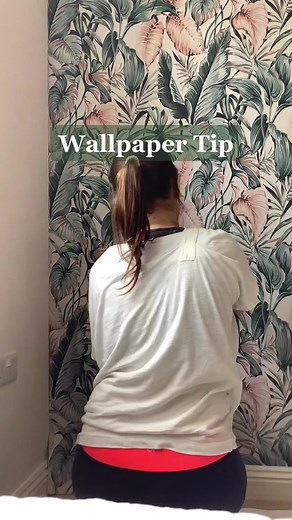 Innovative Paste the Wall Wallpaper Technique | Home Decor Tutorial
