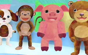 早教互动英文歌曲儿歌 Ten in the bed