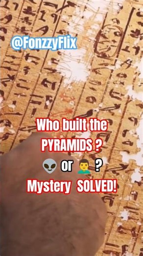 Who built the pyramids? .... mystery SOLVED! 👽 or 👨‍🦱 ? Did aliens build the pyramids or humans?