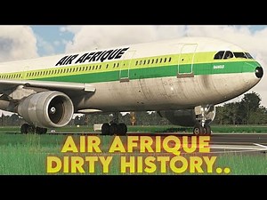 The Rise and Fall of Air Afrique - Dirty Airbus A300 Livery MSFS 4K