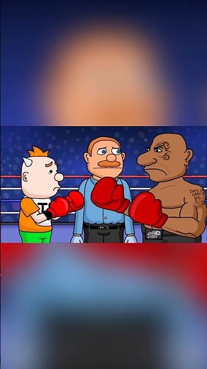 Junior The Boxer! SML ANIMATION #shorts #sml #animation
