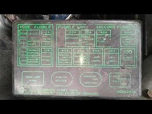 Mitsubishi fuse box wiring guide