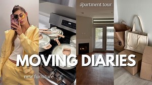 【英字vlog】Marija | 搬家记录♡｜apartment tour｜新家具｜生日派对
