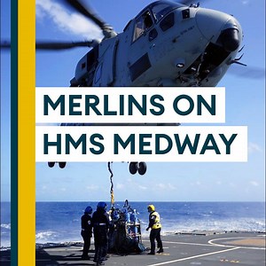 11K views · 412 reactions | Merlin helicopters have landed on global patrol ships for the first time, as part of training in the Caribbean. The aircraft, carrying Commandos, landed on HMS Medway, during training for the hurricane season.⚓ Medway is currently working with RFA Argus in the region, with hardware and personnel including Royal Marines, soldiers, one Wildcat and three Merlins being embarked on the Royal Fleet Auxiliary ship. | Forces News | Facebook