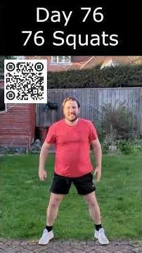 Day 76 of My Squat Challenge | Speedy version