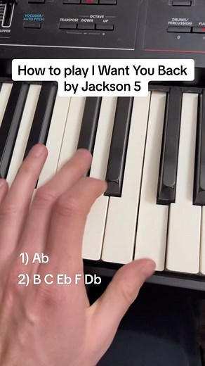 22 reactions | I want you back Jackson 5 piano tutorial! One of the best basslines ever #iwantyouback #pianotutorial #howtoplaypiano #beginnerpianolessons | Digital Piano School | Facebook