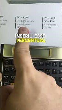 How to calculate Present Value (PV) on the HP 12C in seconds ??