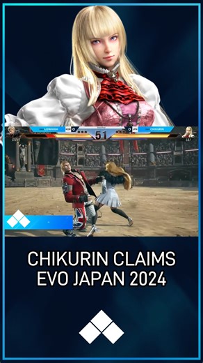 "And Chikurin sweeps it up and solidifies himself as the inaugural Evo Japan Champion for TEKKEN 8!" | Evolution Championship Series