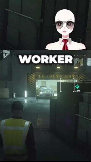 As normal as an alien in a skin suit! #vtuber #vtuberclips #hitman3