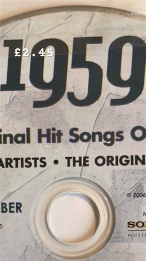 1959 Birthday Card with CD Herbys Gifts and Cards