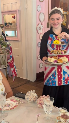 Treat yourself to a beautiful teatime at Charming Teacup! Pretty china, dainty sandwiches, and gourmet teas so delicious you'll be planning your next visit before you leave! #teatime #charmingteacup | Charming Teacup