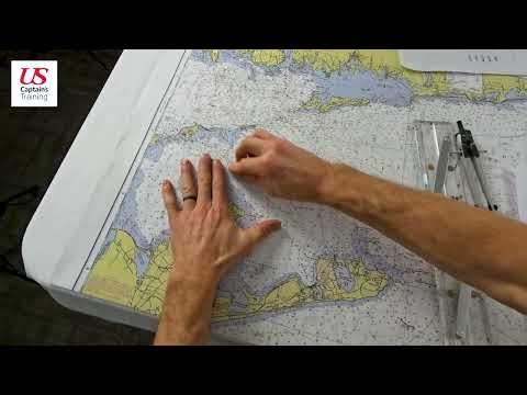 Set and Drift Practice Problem 3 Solution | Chart Plotting USCG Prep (Captain's License)