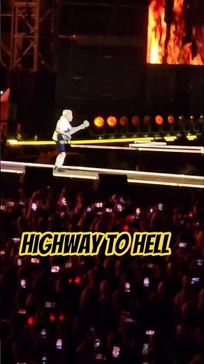 AC/DC turned Denver into the loudest Highway to Hell on Earth! 🔥 #ACDC #HighwayToHell #denver