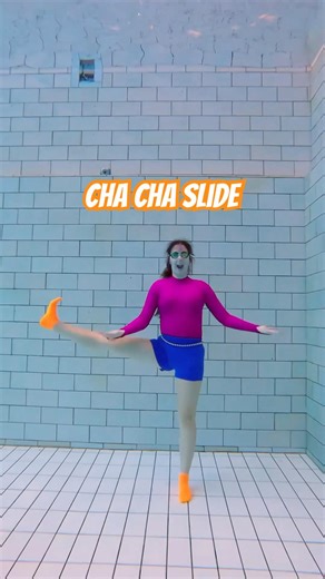 Underwater Cha Cha Slide Dance 🌊🔥