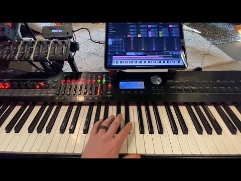 My setup — Sunday Keys (iPad)+Roland’s RD-2000— cc messages and how I connect them (part 2)