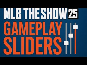 Best MLB The Show 25 Sliders for REALISTIC Gameplay | Authentic MLB Experience Settings!