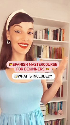 🇪🇸Spanish Mastercourse for beginners 🇪🇸 LINK IN BIO ⬆️😀 #spanishteacher #spanishcourse #spanishonline #learnspanish #spanishforbeginners