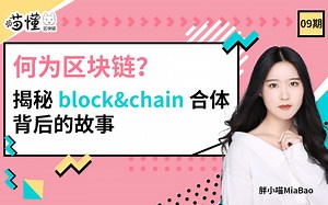 喵懂区块链09期 | 何为区块链？揭秘block＆chain合体背后的故事