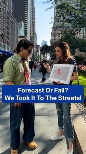 35K views · 153 reactions | We took meteorology to the streets … turns out, being a weather person is not just about guessing the weather. Think you can do better? | The Weather Channel | Facebook