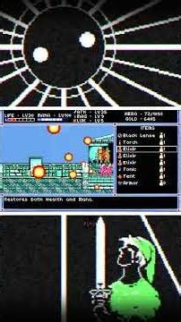 Regicide is apparently unpopular with fish #retro #zelda #fangame