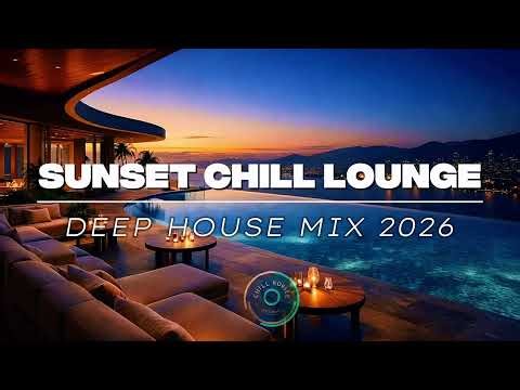 Sunset Chill Lounge 🌇 Luxury Deep House & Sax Mix 2026 | Golden Hour Vibes