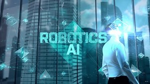 clip-3604340307-robotics-ai-businessman-working-office-among-skyscrapers