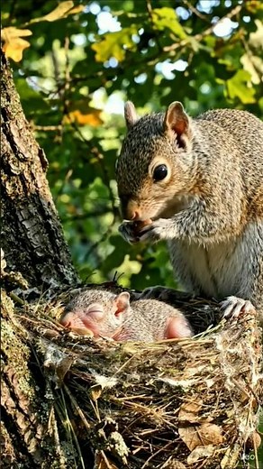 🐿️ Squirrel Life Cycle: From Baby to Adult
