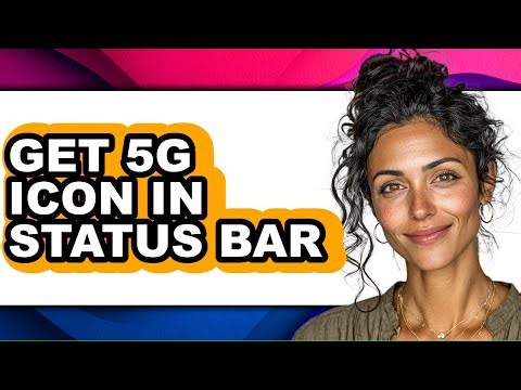 How to Get 5g Icon in Status Bar (easy Method)