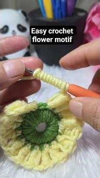 How to Crochet a Bullion Stitch Flower | Easy Crochet Tutorial for Beginners #crochet #diy #knittig