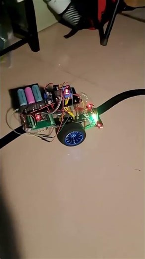 Automatic Line-Following Robot Using PID Control.