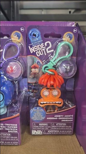 Inside out 2 fidget keychains #shorts