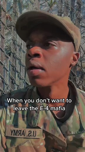 E-4 Mafia Army Humor — E4 Life Throwback