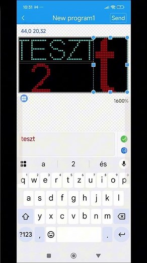 LED Art – 3 Sector Display Setup (Picture in Picture)