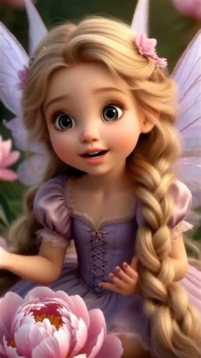 Magical Fairy Princess in Enchanted Garden 🌸 | 3D Fantasy Animation | AI Art Inspiration