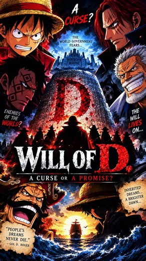 TRUE Meaning Of The Will Of “D” Explained! | One Piece theory #shorts #onepiece #anime #luffy