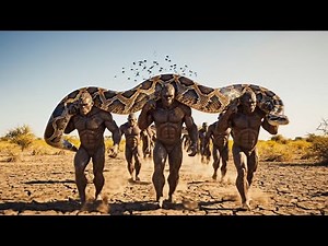 Life Millions of Years Ago: Life and Death in Prehistoric Times – Man vs Giant Python