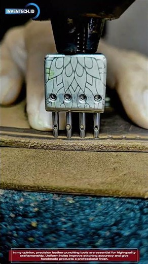 How Multi-Needle Leather Punches Produce Clean Handcrafted Patterns