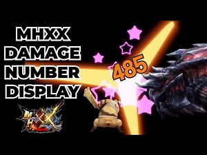 MHXX Damage Numbers Display MOD - 3DS - CHEAT CODES - ACTION REPLAY