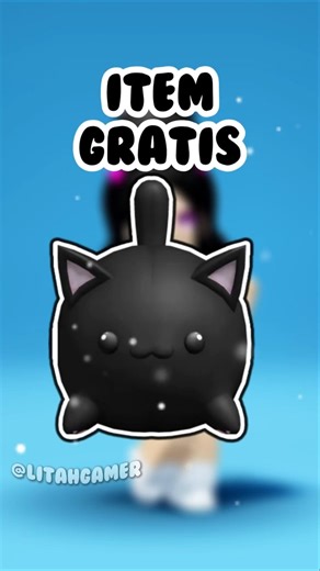 COMO PEGAR ITEM DE GATO GRATIS NO ROBLOX #litahgamer #roblox #freeitemsroblox #itensgratisroblox