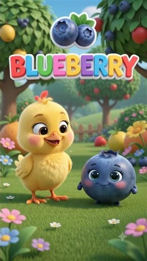 Wow, Sunny learns Blueberry 🫐🐥✨ | Kids | Nursery