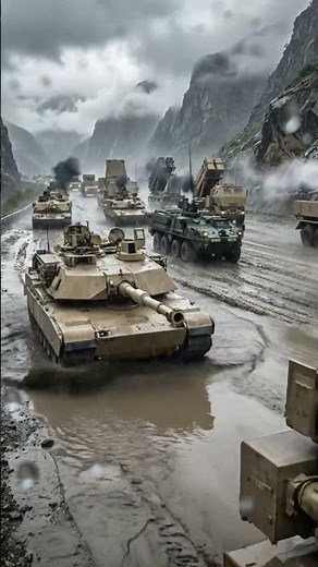Ultra Realistic U.S. Army Convoy – Modern American Military Vehicles AI 8 #USArmy #MilitaryEquipment