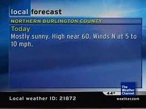 Local Forecast - 11/24/06 - 9:08am