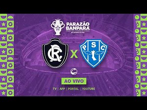 AO VIVO | Remo X Paysandu - Parazão 2026