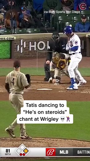 This is crazy 🤣 #tatis #fernandotatisjr #padres #cubs #wrigley #baseball #mlb