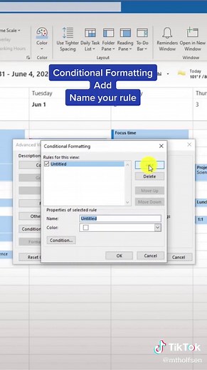 Color Code Outlook Calendar Meetings by Person