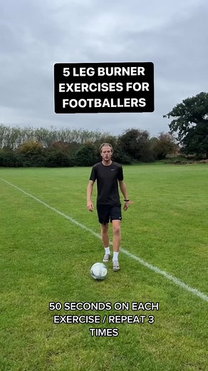Top 5 Leg Burner Exercises for Footballers