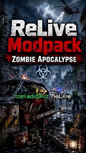 ReLive Modpack #minecraft #minecraftshorts #minecraftmods #minecraftturkiye #gaming #mods