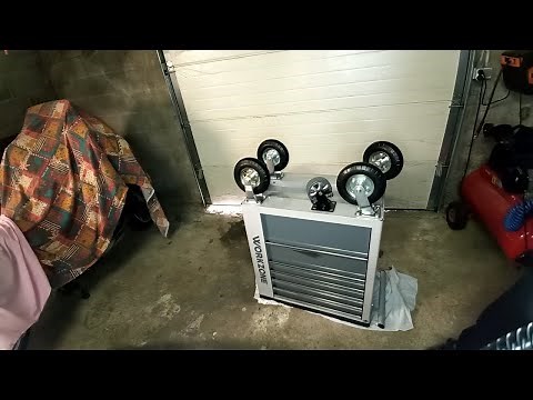 Test de la servante d'atelier Workzone de chez ALDI (Où plutôt DEBALLING de ma première servante 😁 )