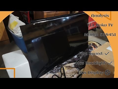 (Repair'ish) TCL Roku TV Model 55S451